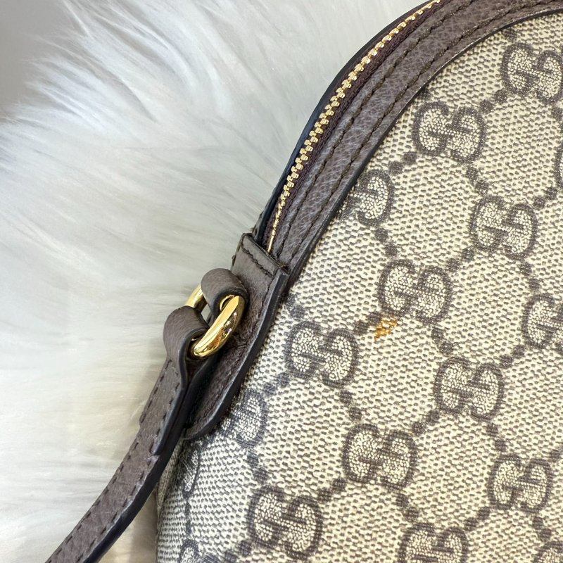 GUCCI 老花貝殼包-5