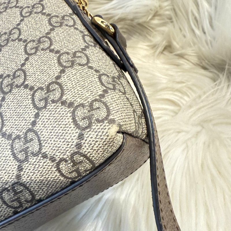 GUCCI 老花貝殼包-6