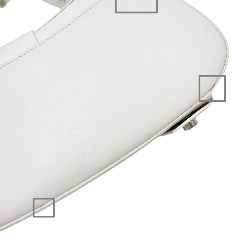 🍒 Dior 白色金屬扣肩背包/Y2K 款 2F251225-2-24