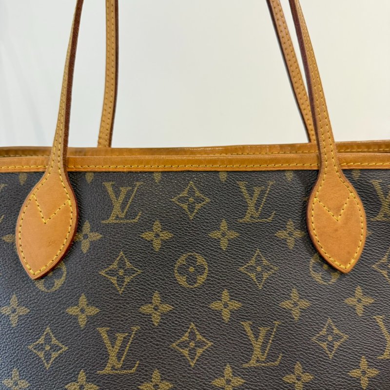 LV Neverfull mm 經典老花購物袋-2