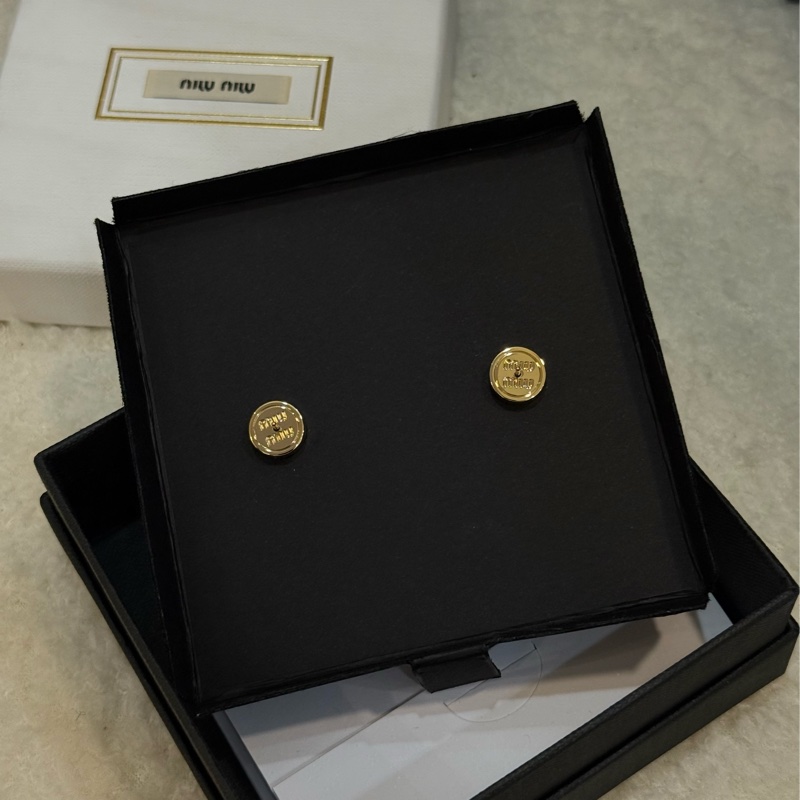 全新Miumiu 經典款耳環-2