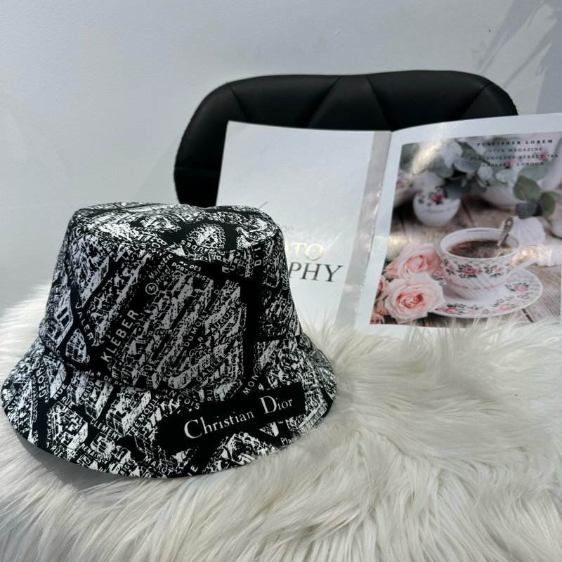 Dior 雙面漁夫帽 巴黎地圖 x 經典老花-0
