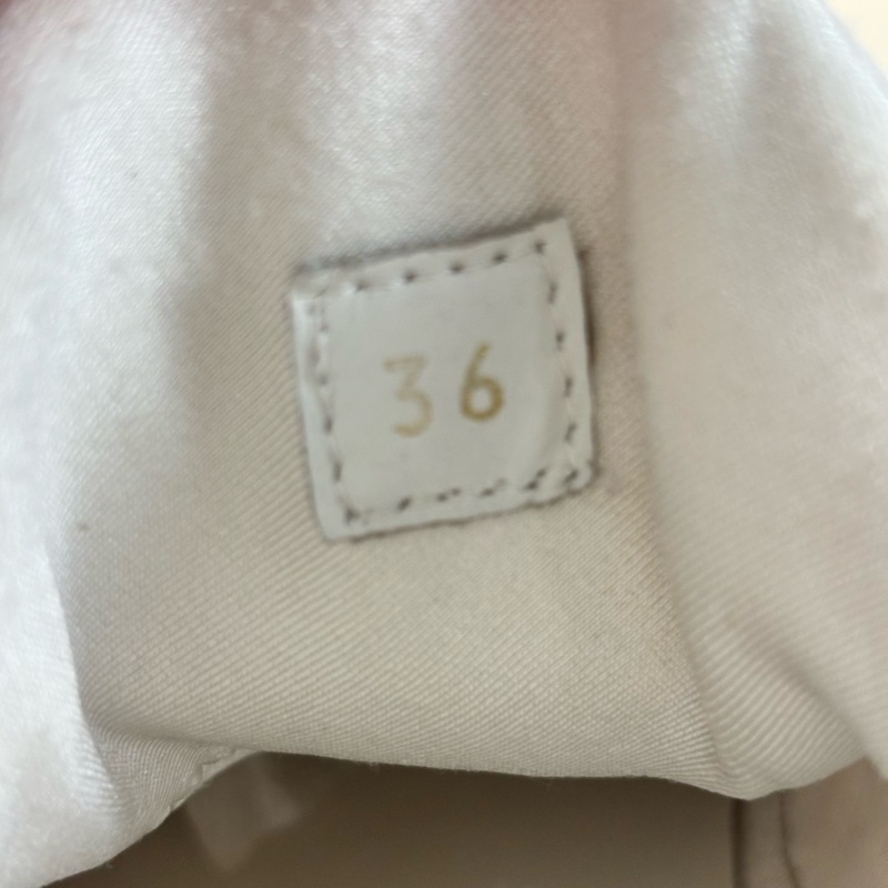 LV/路易威登 白棕老花休閒鞋 36碼 95新 品相不錯 /YLP3079-3