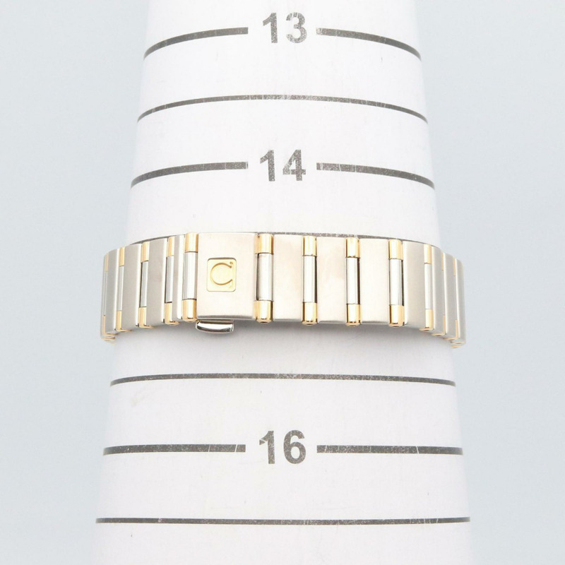 歐米茄星座系列迷你腕錶，18K黃金及不鏽鋼材質，女士款，白金款，1362.70-6