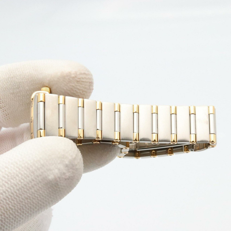 歐米茄星座系列迷你腕錶，18K黃金及不鏽鋼材質，女士款，白金款，1362.70-7