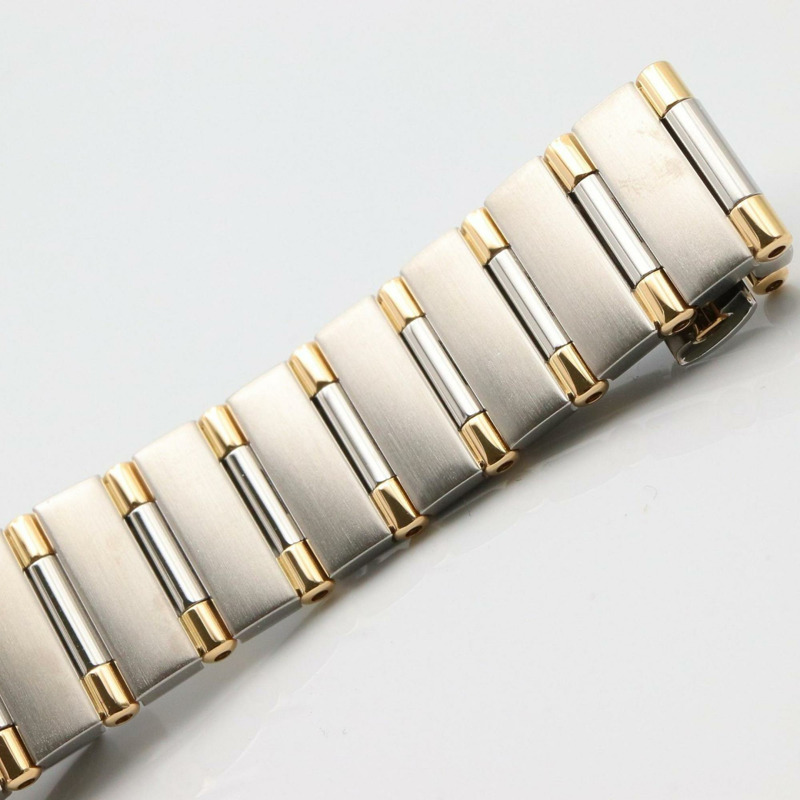 歐米茄星座系列迷你腕錶，18K黃金及不鏽鋼材質，女士款，白金款，1362.70-11