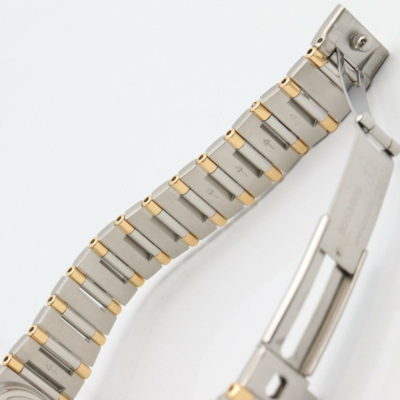 歐米茄星座系列迷你腕錶，18K黃金及不鏽鋼材質，女士款，白金款，1362.70-12