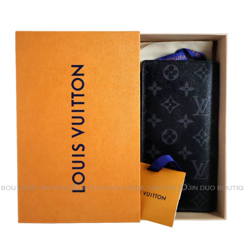金鐸精品~C775 LOUIS VUUTTON LV 路易威登 M61697 Brazza灰黑色圓花二折16卡男士長夾-0