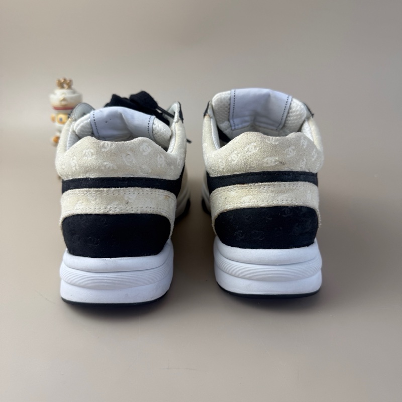 CHANEL/香奈兒 黑白熊貓滿印運動鞋 36碼 99新 品相完美-2