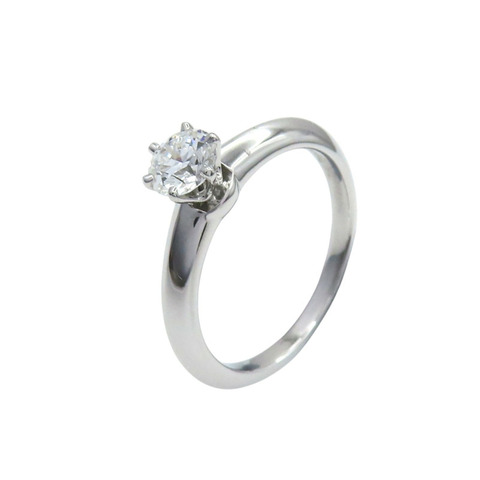 PT950鉑金 鑽石 Solitaire 戒指【Tiffany & Co 蒂芬妮】