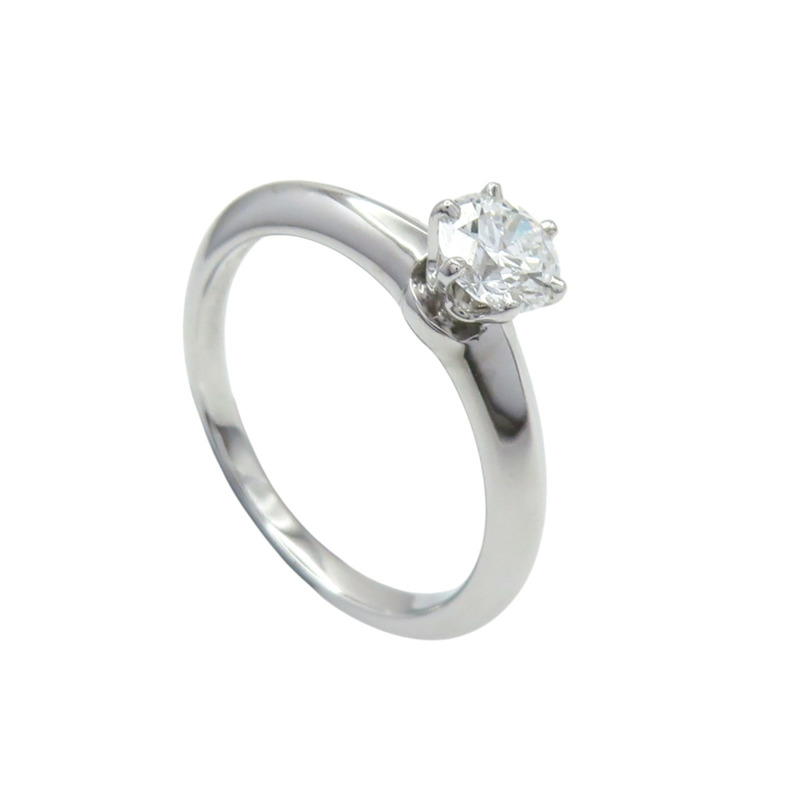 PT950鉑金 鑽石 Solitaire 戒指【Tiffany & Co 蒂芬妮】-1
