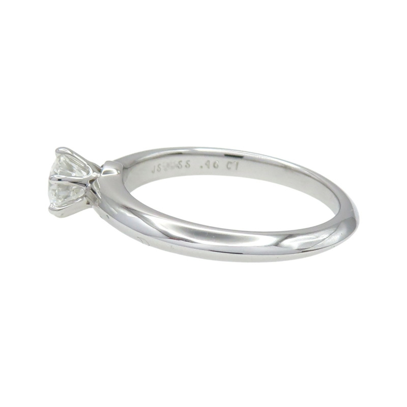 PT950鉑金 鑽石 Solitaire 戒指【Tiffany & Co 蒂芬妮】-5