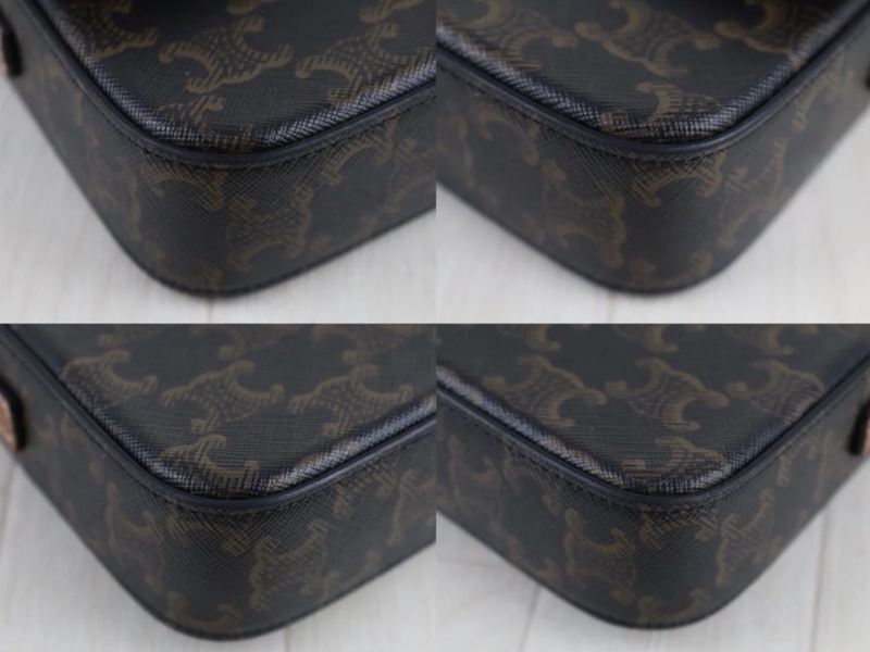 「JL精品代購」98新 CELINE Triomphe凱旋門 肩背包-6