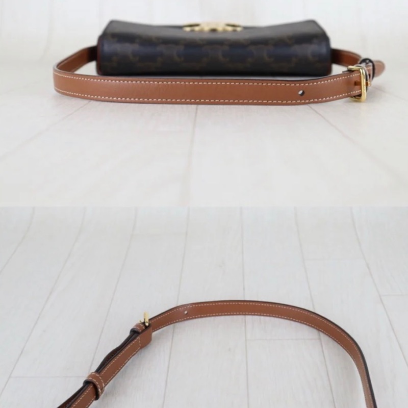 「JL精品代購」98新 CELINE Triomphe凱旋門 肩背包-8