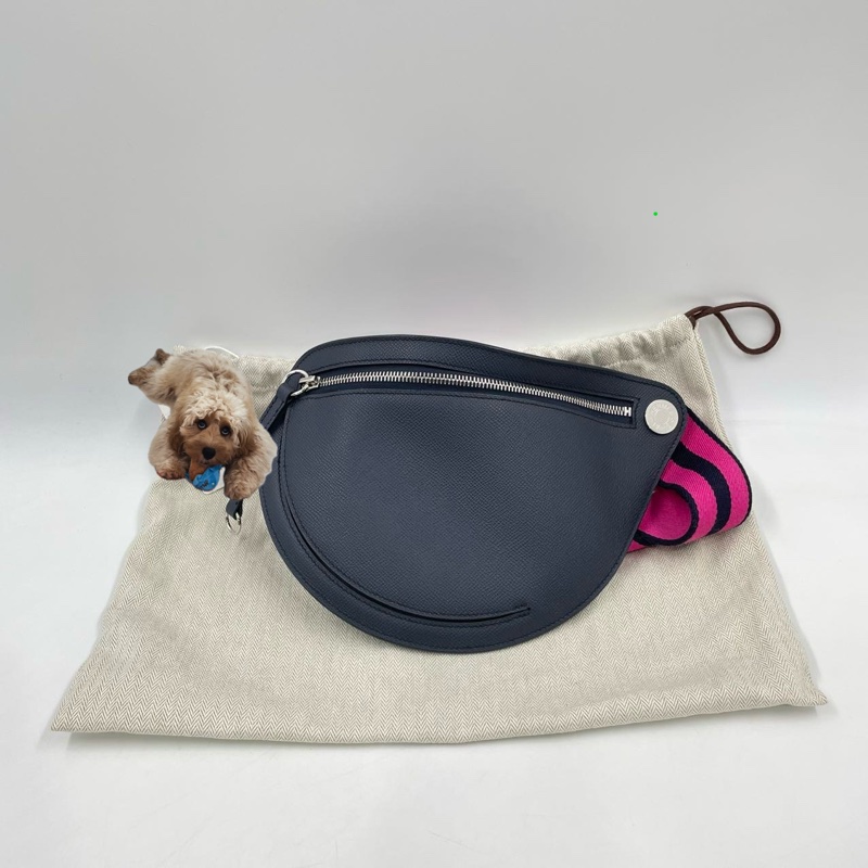 Hermes (2023年購入B刻）Petite Course月亮馬鞍包-14