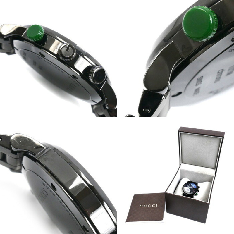 GUCCI Gucci 計時腕錶，電池驅動，YA101331/101M，男士-8