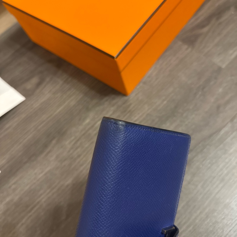 Hermes Bearn wallet 731236 電光藍長夾-25
