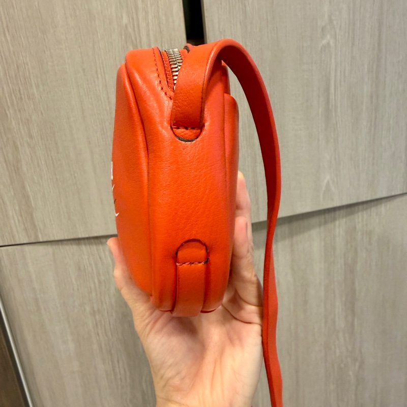 二手正品BALENCIAGA 巴黎世家 489809 EVERYDAY 小牛皮斜背MINI相機包-5