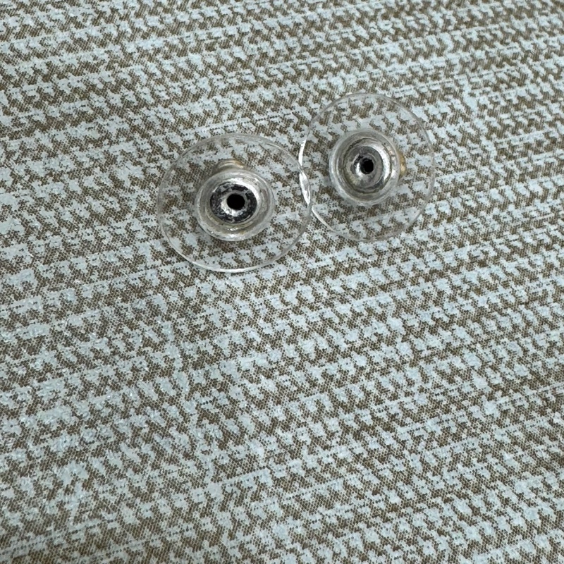 Chanel 宮廷風菱形雙C LOGO 満鑽耳釘耳環-21