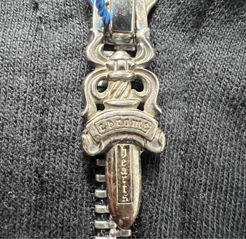 ✨Chrome Hearts 暗紋 十字架 黑色外套-3