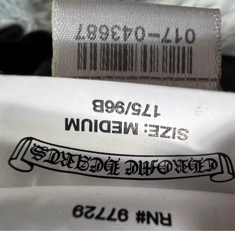 ✨Chrome Hearts 暗紋 十字架 黑色外套-4
