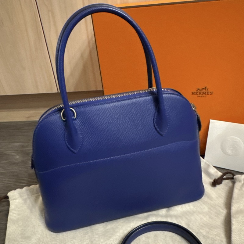 Hermes 絕版 bolide27 電光藍-11