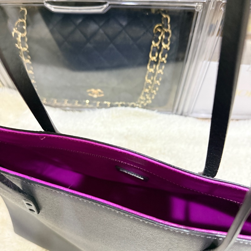 Fendi 怪獸托特包 可肩背 灰色 不重又好裝-29