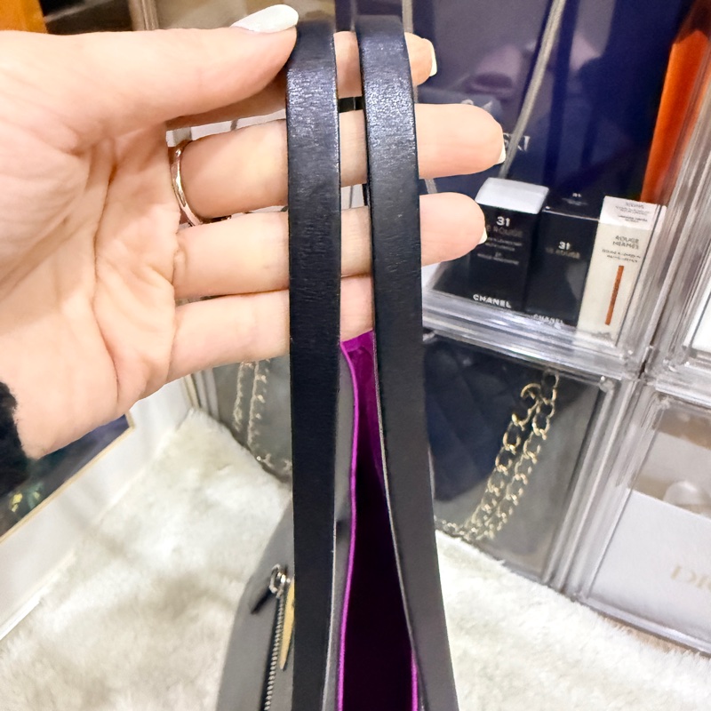 Fendi 怪獸托特包 可肩背 灰色 不重又好裝-32