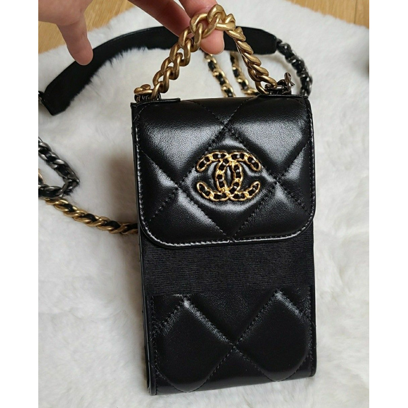 CHANEL 19吋手機包手提斜挎迷你包手機殼-0