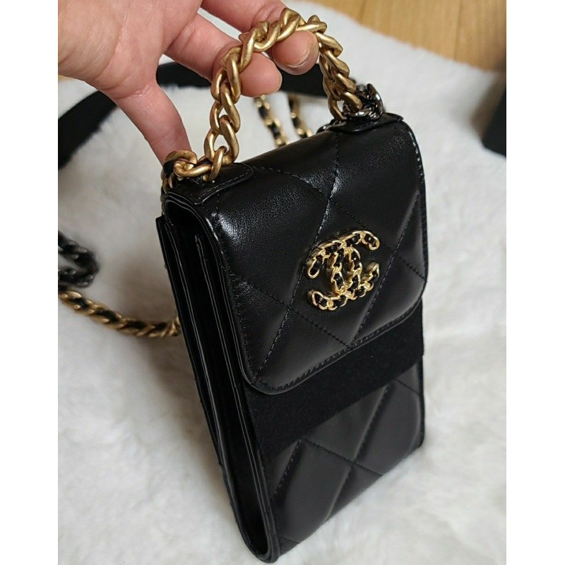 CHANEL 19吋手機包手提斜挎迷你包手機殼-2