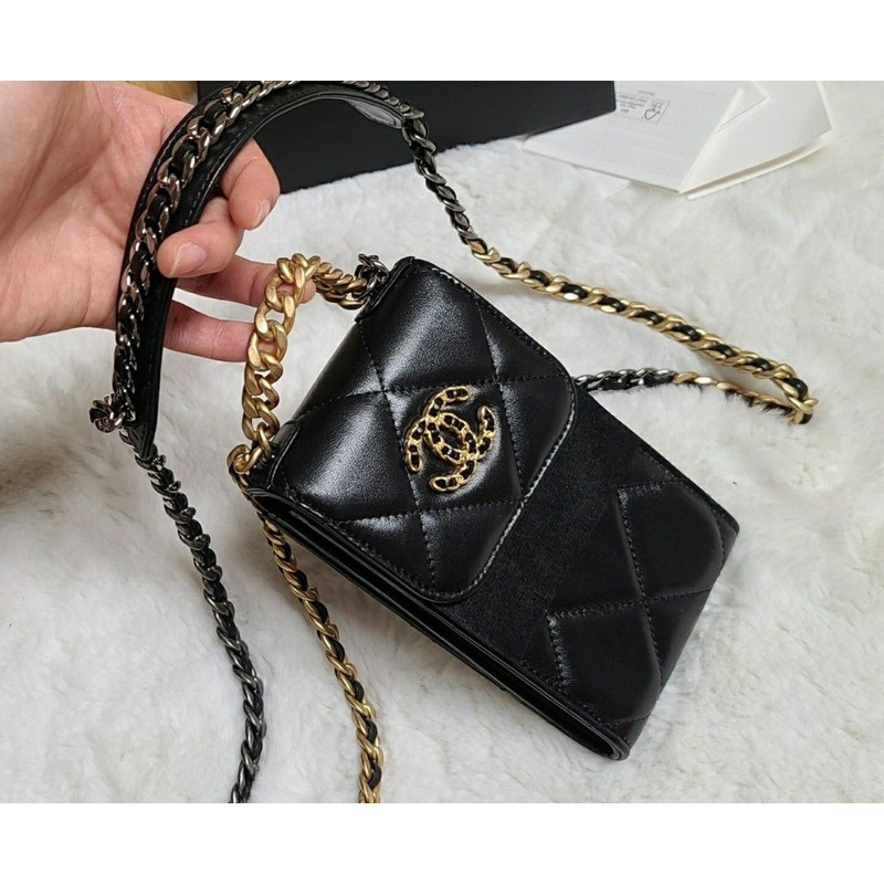 CHANEL 19吋手機包手提斜挎迷你包手機殼-5