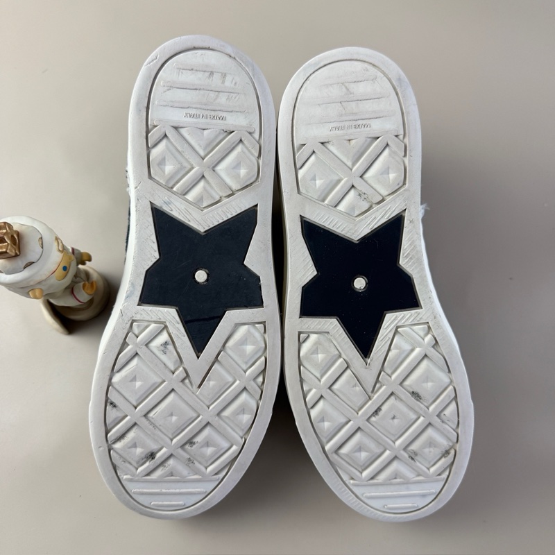 DIOR/迪奧 白藍滿印DR刺繡休閒鞋 39碼 90新 正常使用痕跡 YLP4243。-7