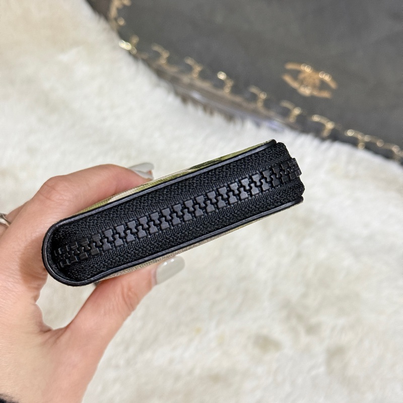 Gucci 耐磨耐髒又防潑水 拉鍊錢包 鈔票錢包 卡包 零錢包-16