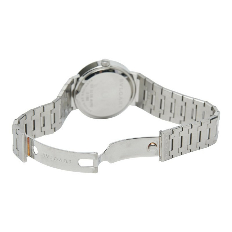 寶格麗男士自動腕錶 BB33SS 黑色錶盤 不鏽鋼-2