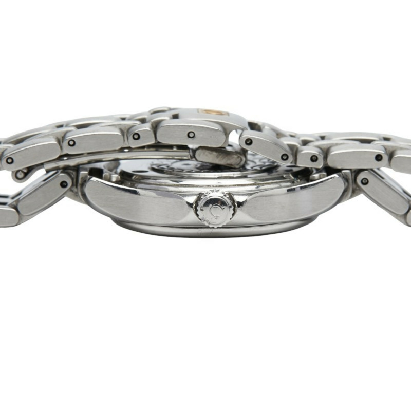 歐米茄海馬系列腕錶 6501 827 石英藍盤不鏽鋼女錶-4