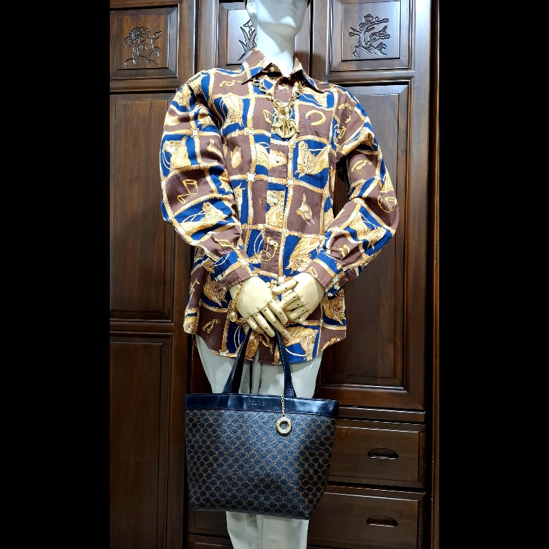 vintage CELINE 小手提包-9
