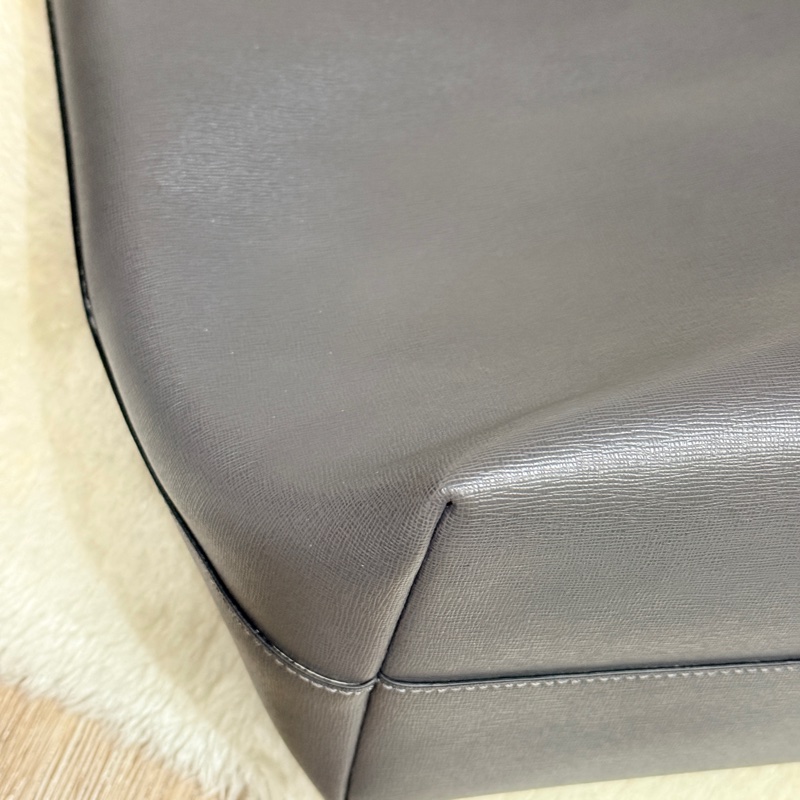 Fendi 怪獸托特包 可肩背 灰色 不重 好-16