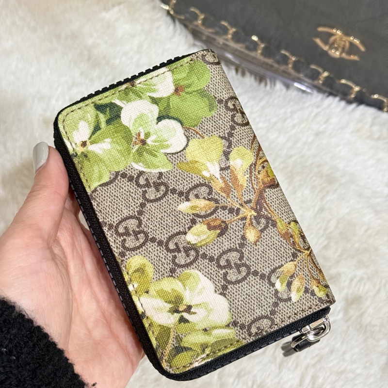 Gucci 耐磨又防潑水 拉鍊錢包 鈔票錢包 卡包 零錢包-12