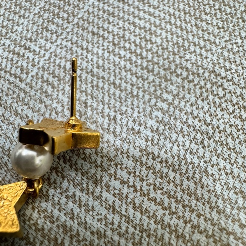 Chanel 香奈兒長款 五角星⭐️ 星星流蘇耳環-10