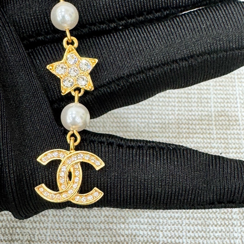 Chanel 香奈兒長款 五角星⭐️ 星星流蘇耳環-15