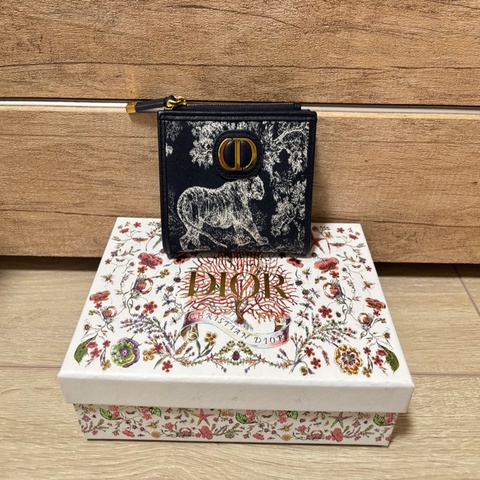 Dior 短夾 零錢包 皮夾