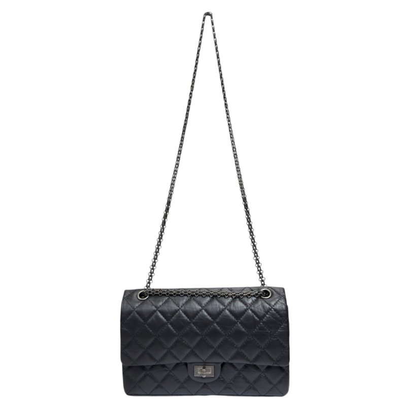 CHANEL Large 2.55 翻蓋鏈條包-3