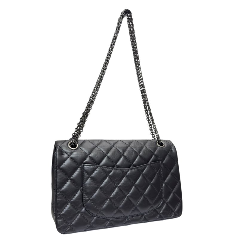 CHANEL Large 2.55 翻蓋鏈條包-9