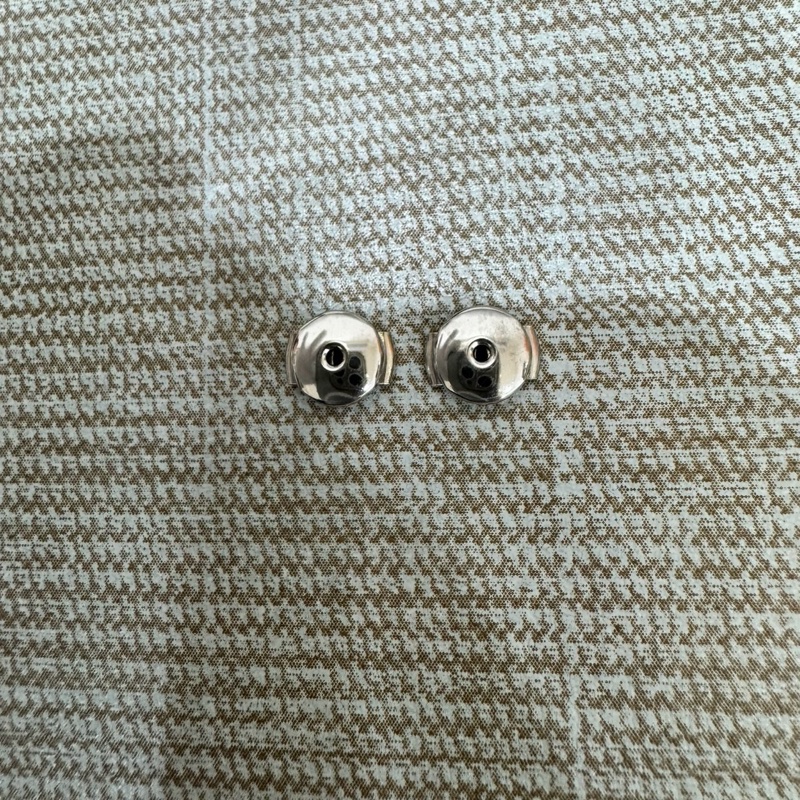 愛馬仕半圈豬鼻耳環925純銀-21