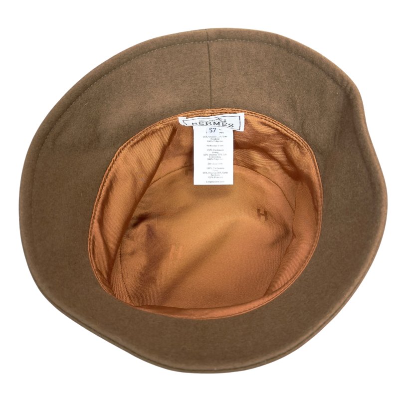 HERMES Debbie Charms 豬鼻子🐽 純羊絨 漁夫帽-7