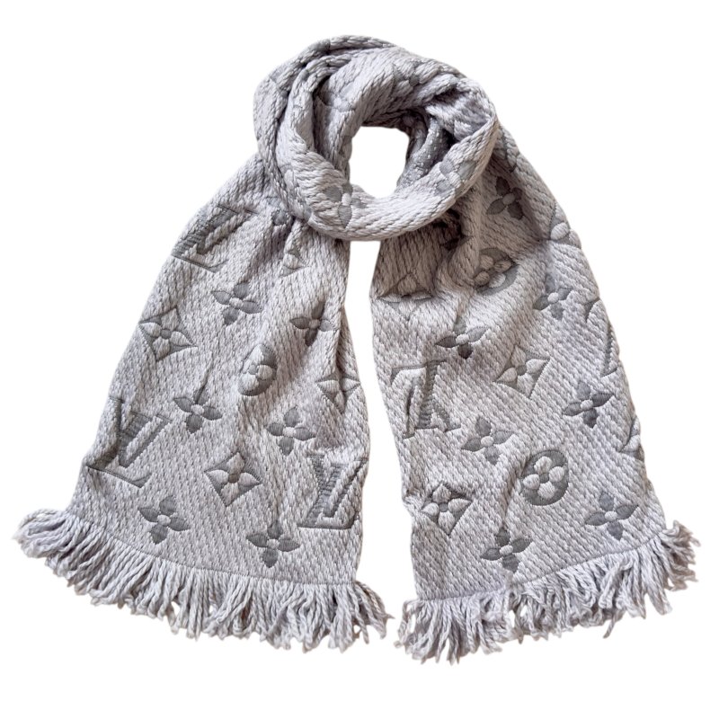 LOUIS VUITTON Logomania 老花 圍巾-0