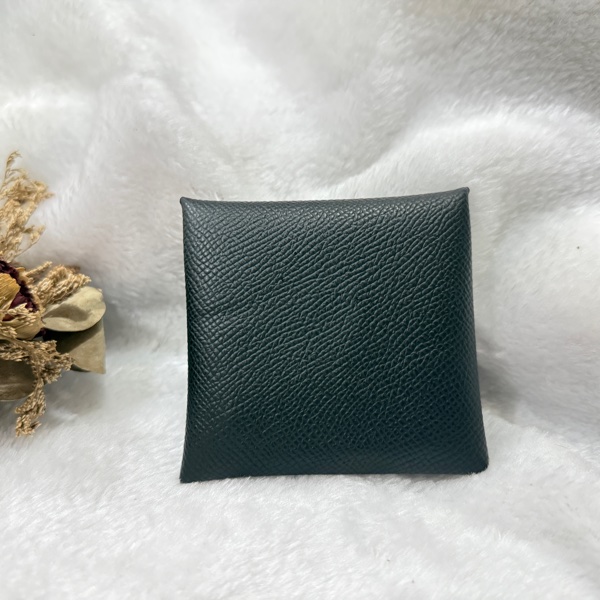 愛馬仕零錢包 Bastia 牛皮 黑色 經典款方型錢包 HERMÈS-6