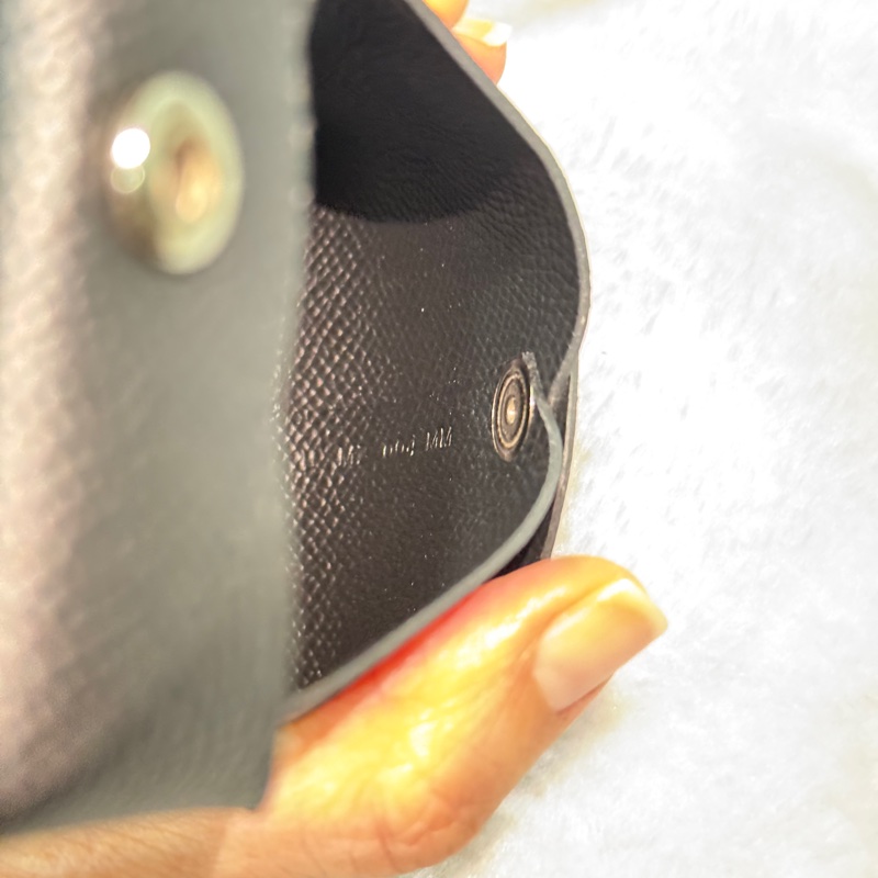 愛馬仕零錢包 Bastia 牛皮 黑色 經典款方型錢包 HERMÈS-20