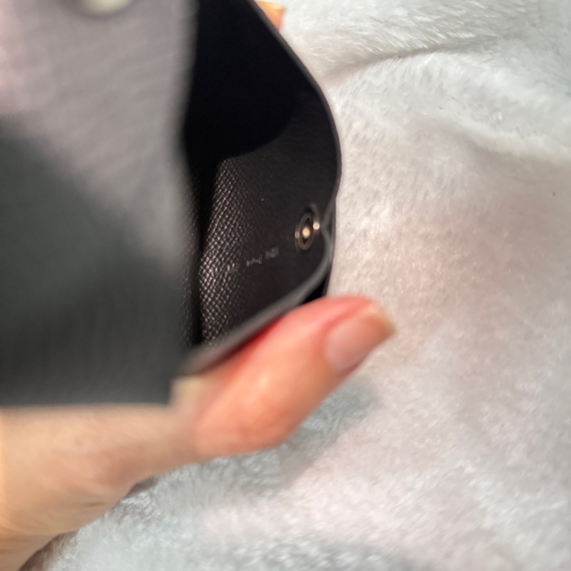 愛馬仕零錢包 Bastia 牛皮 黑色 經典款方型錢包 HERMÈS-2