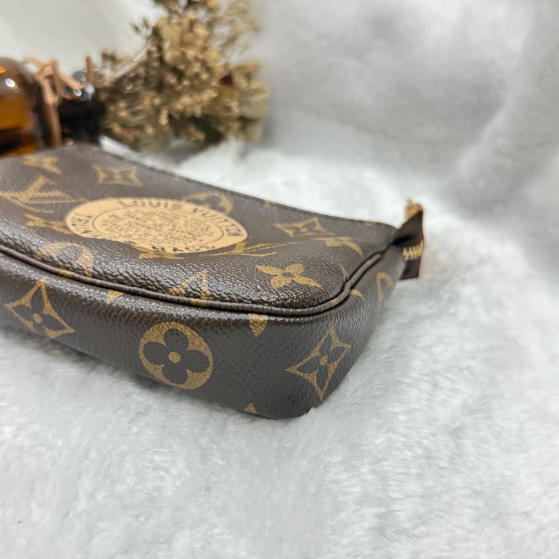 LV經典老花monogram圖騰麻將包 印花 小包-7